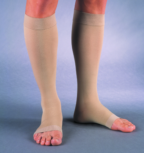 Jobst Relief 20-30 Knee-Hi Open-Toe Medium Beige (pair)